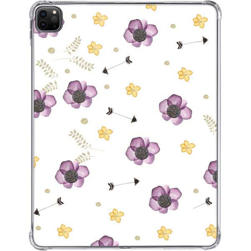 Flowers and Arrows iPad Pro 11in (2024) Clear Case